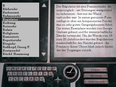 Beispielscreenshot Lexikon